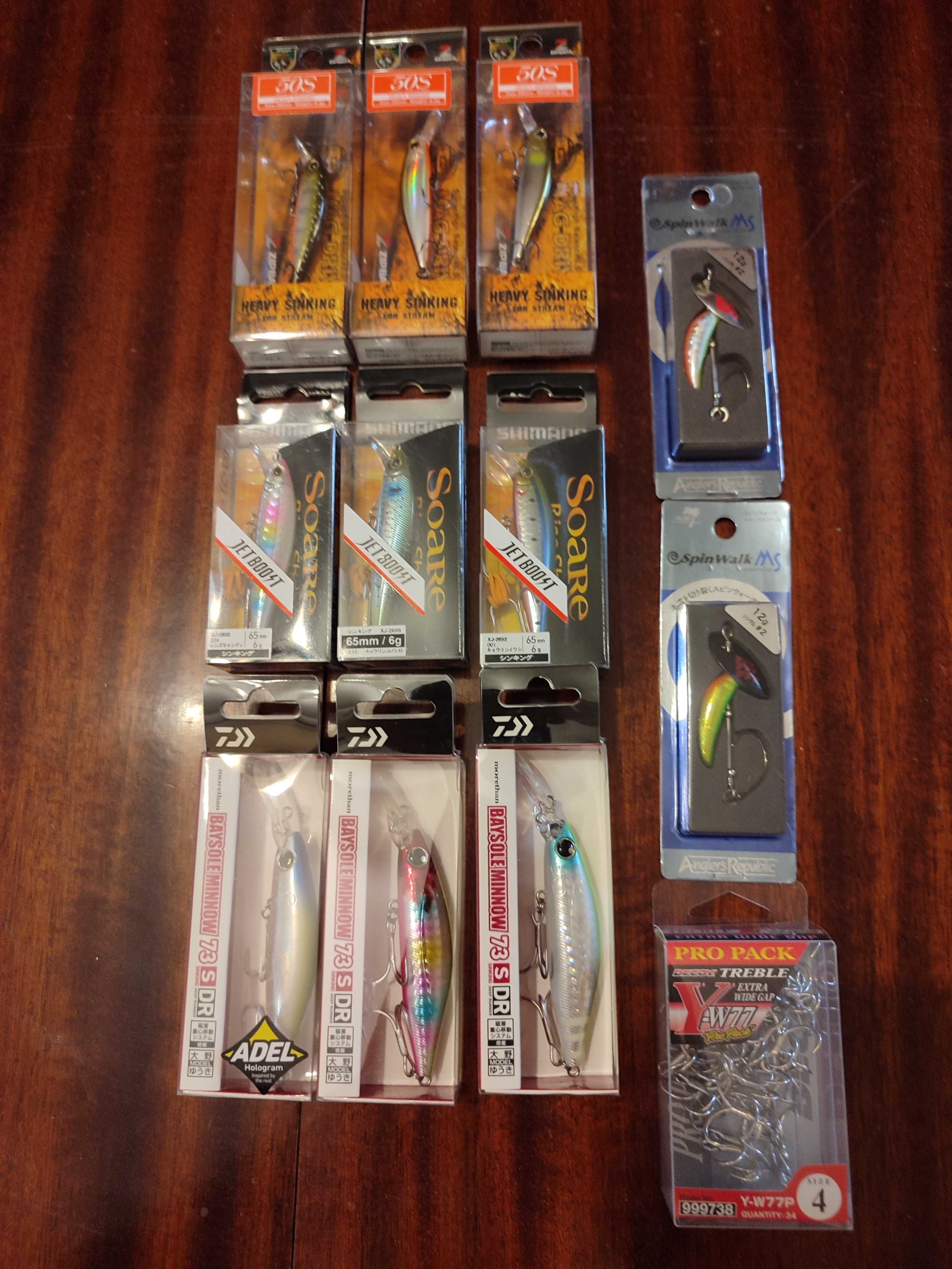 Воблери Smith Camion,Megabass,Ima,Shimano,Xorus,Daiwa,Zipbaits.