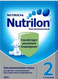 Смесь детская Nutrilon нутрилон кисломолочный 2 с 6 мес 350 грамм
