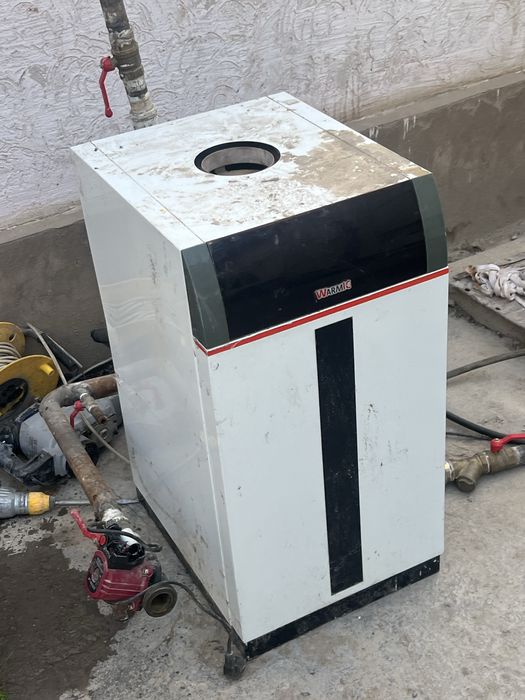 Чугунная печь котёл