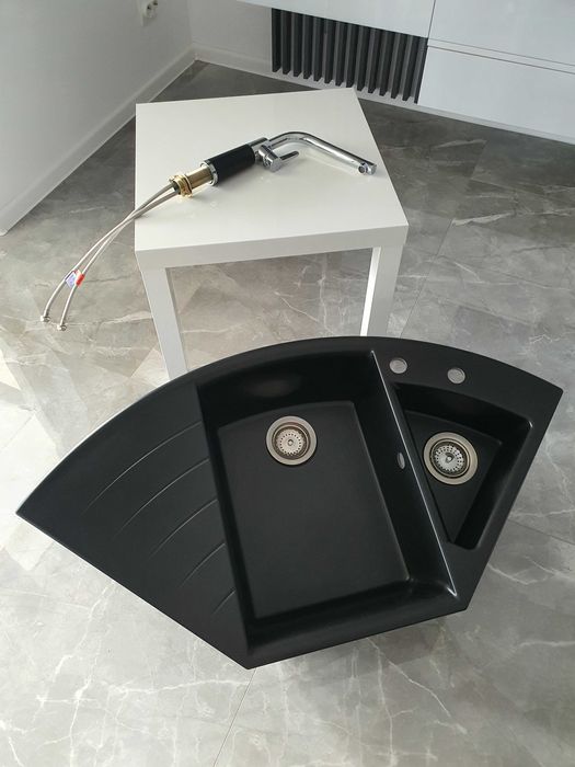 Chiuveta din granit si baterie aspect granit Schock - made in Germany