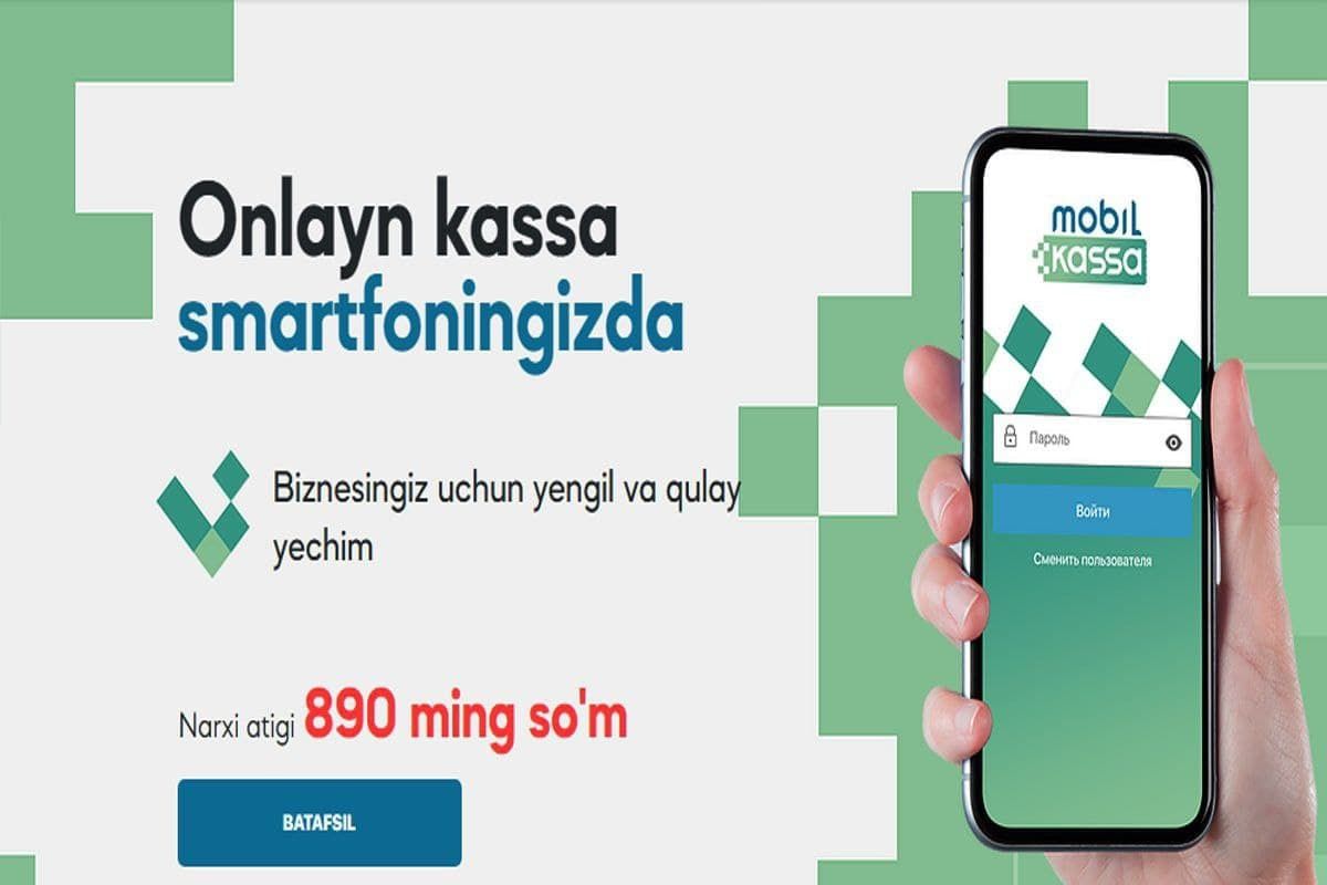 Mobil Onlayn nazorat kassa mashinasini telfoningizga urnatamiz