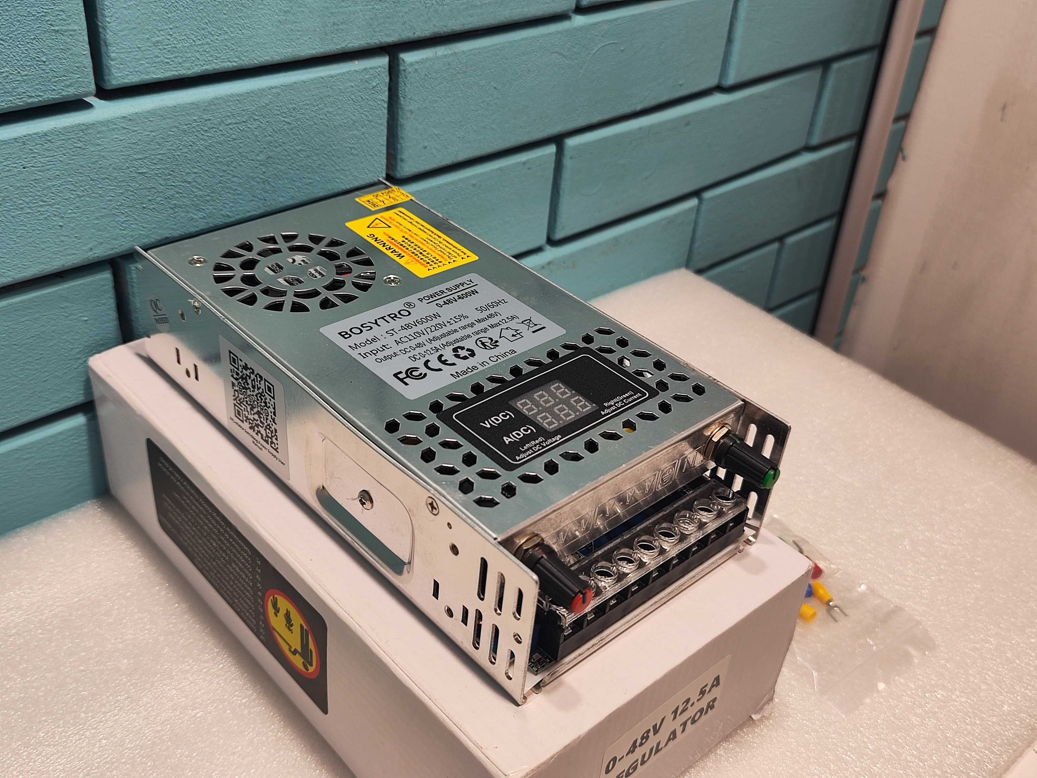 BOSYTRO 600W регулируем трансформатор 0–48V с дигитален дисплей