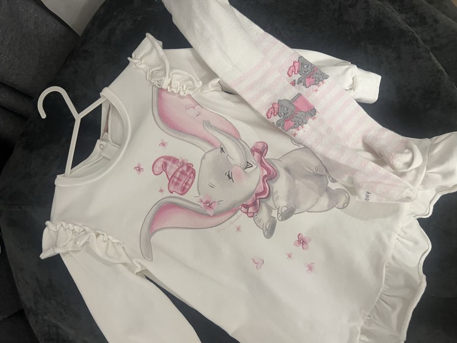 Рокля с чарапогащник Monnalisa