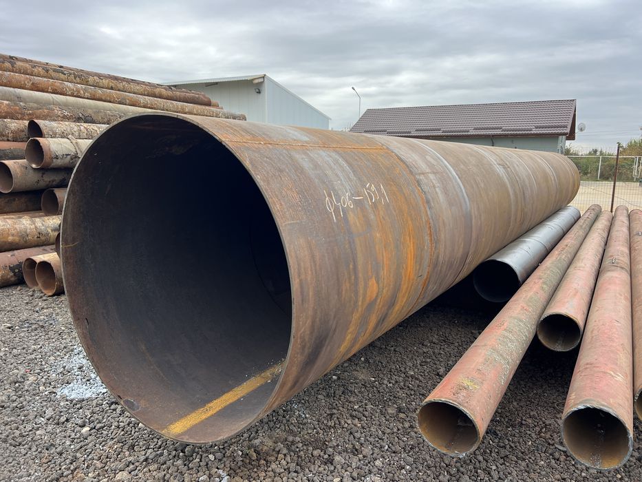 Vand teava din otel trasa si sudata noua si recuperata