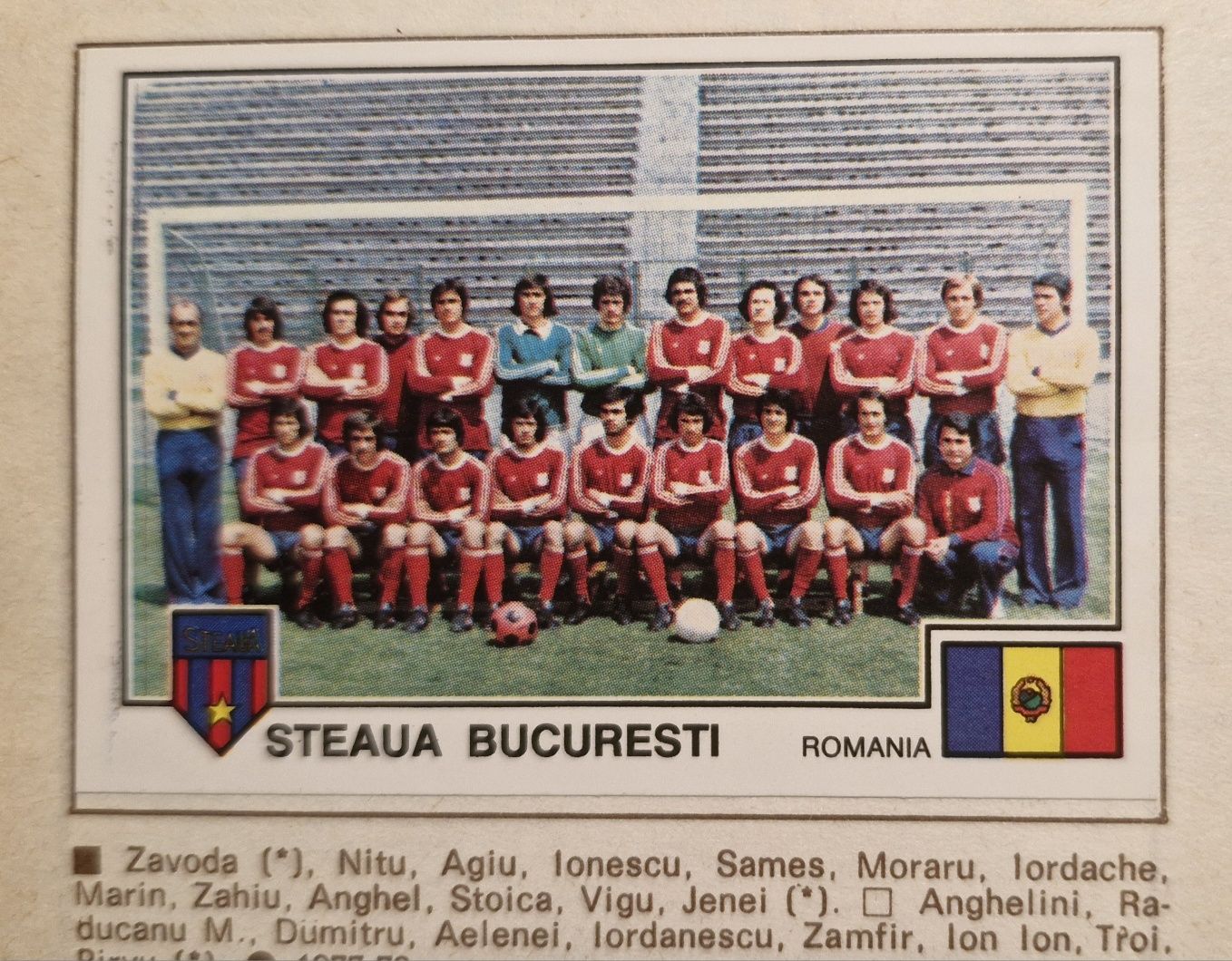 Panini album complet euro football 79 cupele europene 78 1979