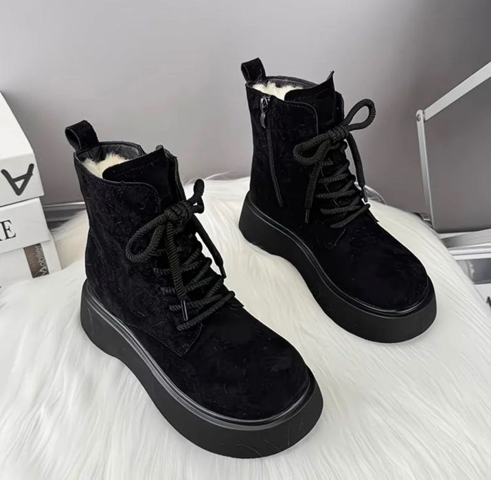 Новые зимние женские ботинки, новинка