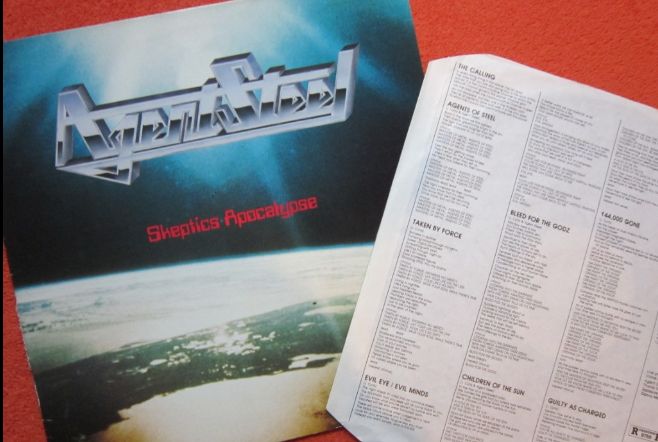 vinil Agent Steel Unstoppable Force,Mad Locust Rising UK & Holland