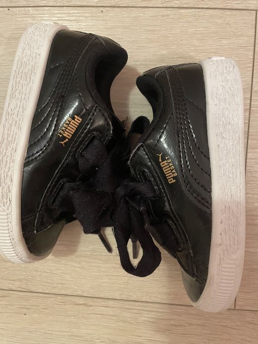 Puma negri copii, marimea 24 (14 cm măsurați)