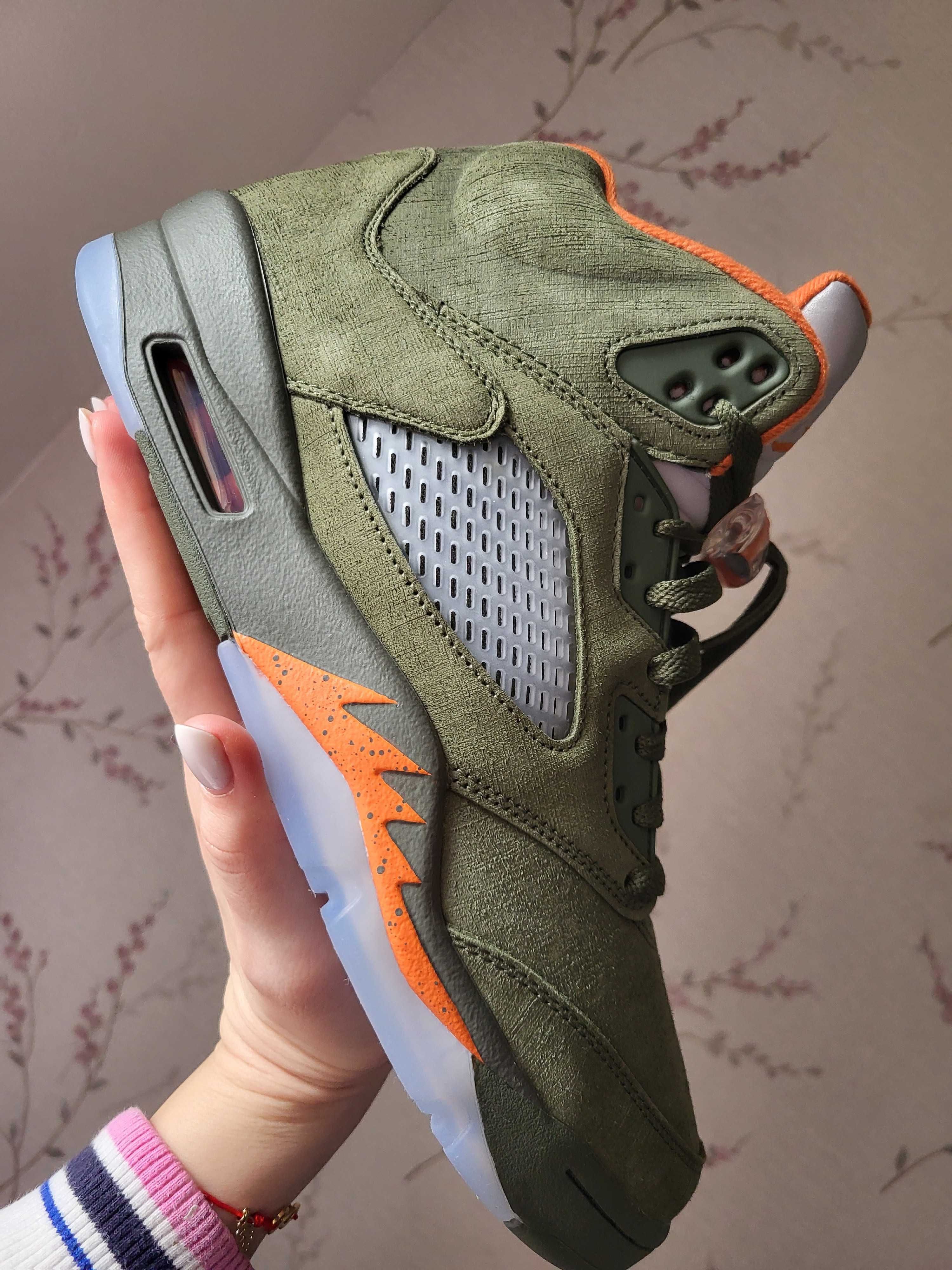 Air jordan Retro 5 "Olive"