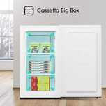 Вертикален фризер, Бял, 61 л Hisense MUZ4859E