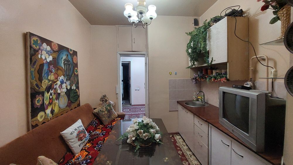 2-комнатная в центре, красивый вид из окна