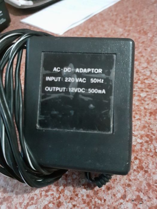 Transformator 12V,1000mA;12v,500mA;9V;5v etc