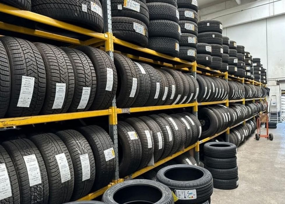 Rafturi metalice depozitare anvelope cauciucuri roti 64x99