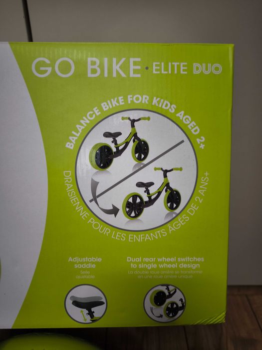 Баланс колело за деца от 2 до 5г - Globber - Go Bike Elite Duo - ново