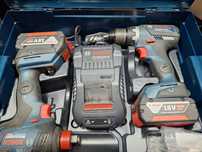 Винтоверт акумулаторен BOSCH GSR 18V-60 C,Ударен гайковерт GDX 18-200C