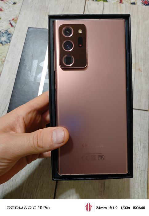 Samsung Note 20 Ultra 256 gb Ram 8 5G, польный комплект