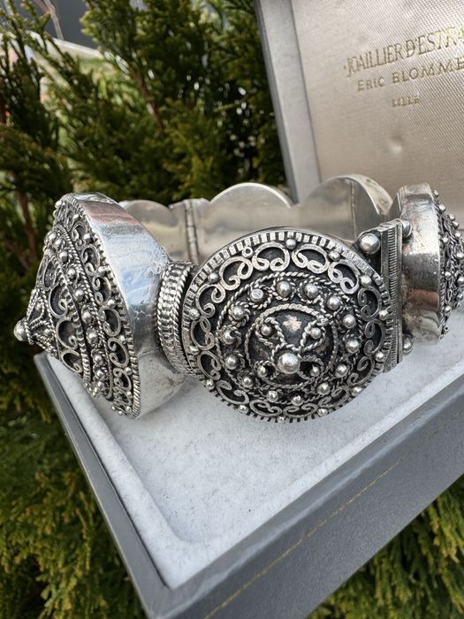 Bratara masiva din argint