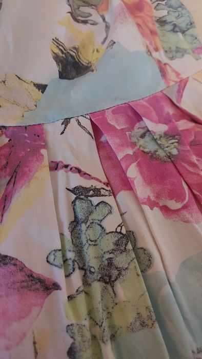 Къса рокля на цветя