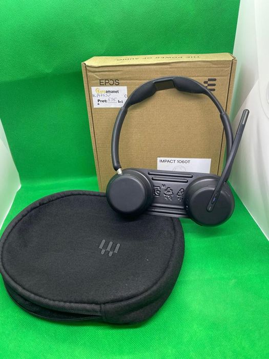 Casti cu microfon Epos Impact 1060T, Bluetooth, Black -A-