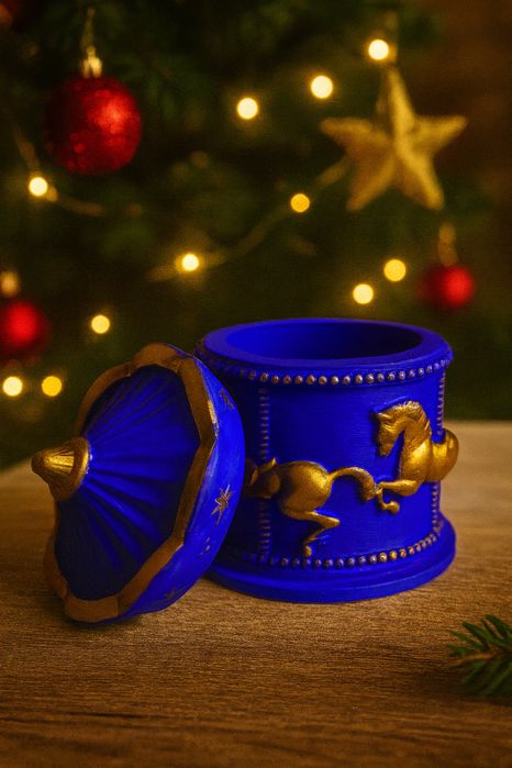 Новогодняя Карусель свеча