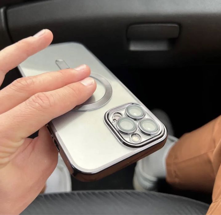 Husa Luxury cu MagSafe pt iPhone 13 , 13 Pro, 13 Pro Max