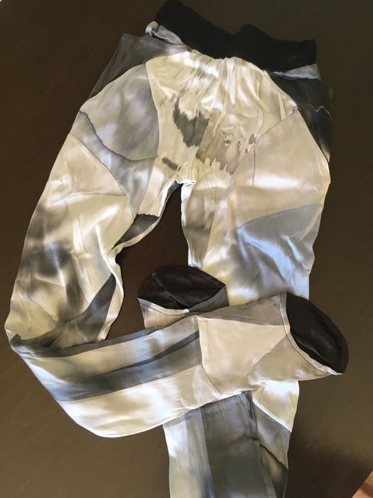 JENA THEO дизайнерски панталон XXS/100% коприна