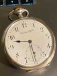 Ceas de buzunar din argint IWC Schaffhausen cal. 57