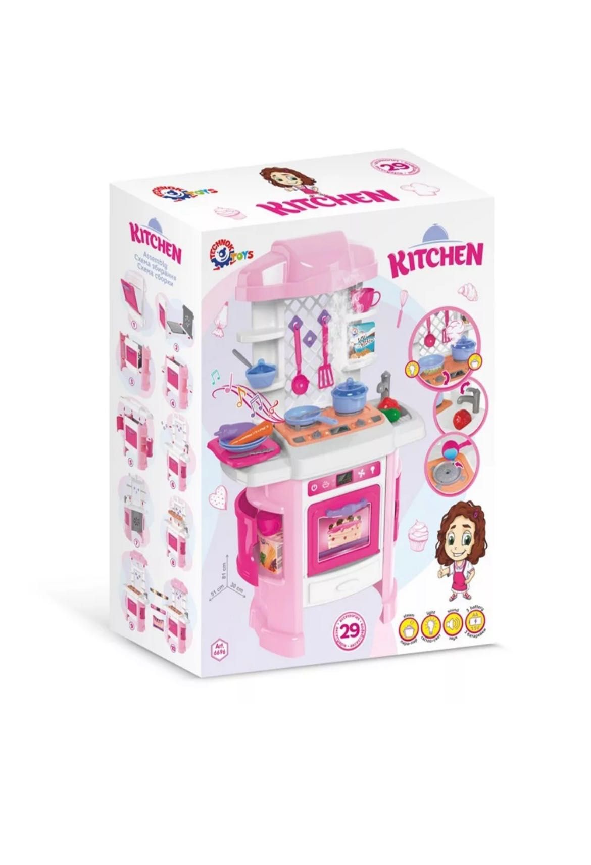 Детска кухня с пара Technok Toys - Код W3230