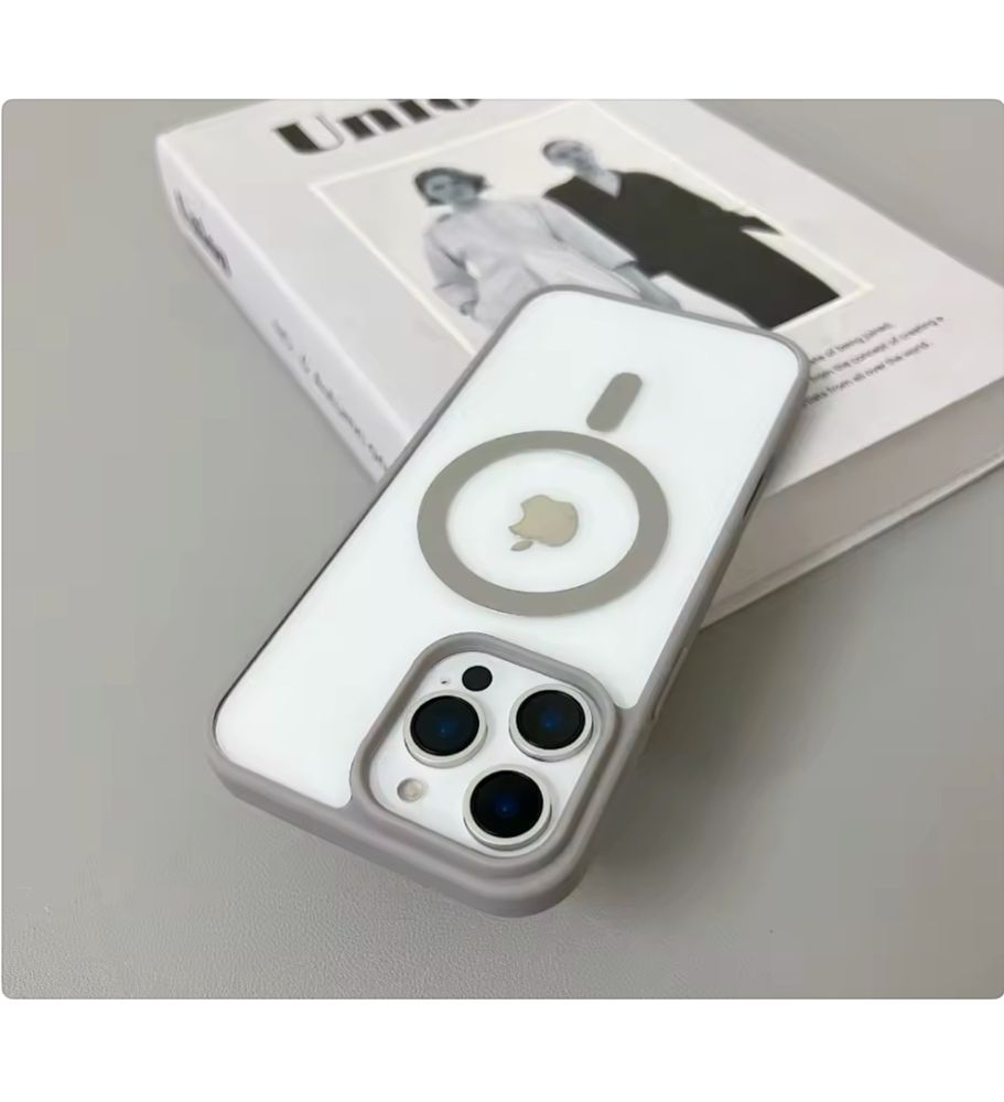Husa Magsafe Hard Margine Colorata - Iphone 14/15/16e/16/PRO/MAX