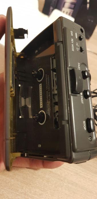 Walkman Sharp Autoreverse Radio Am/Fm X-bass