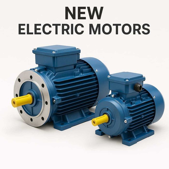 электродвигатели в наличии Б.У, Новые и под заказ