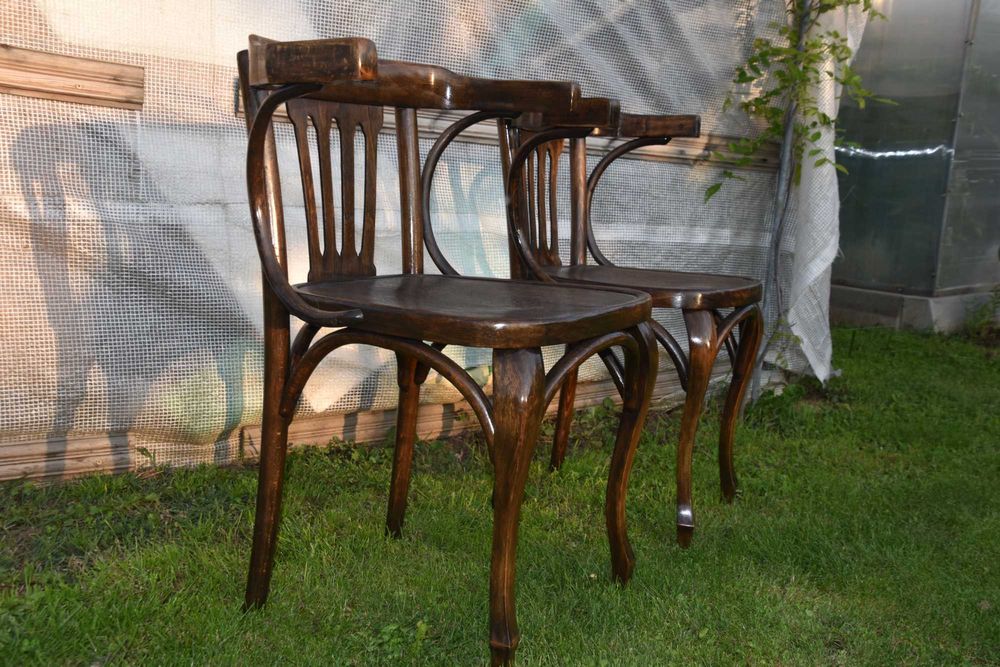 Ретро столове, парен бук .