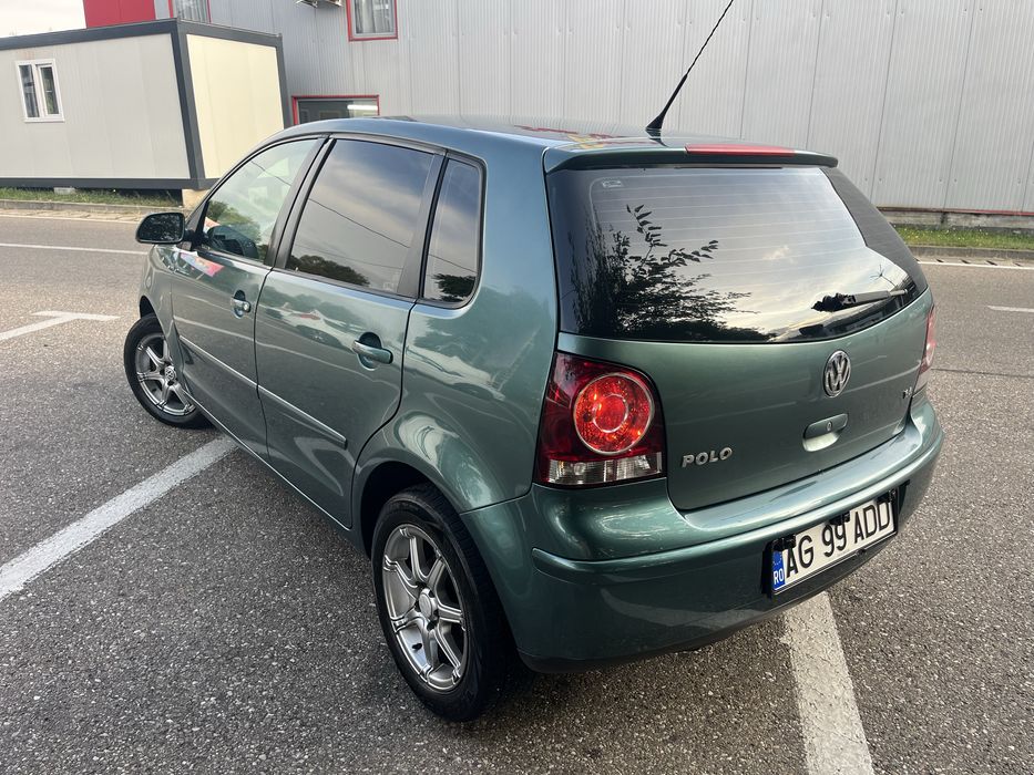 VW POLO  9N / 1.4 Benzina/ 80 cp/ Verde/ 2007