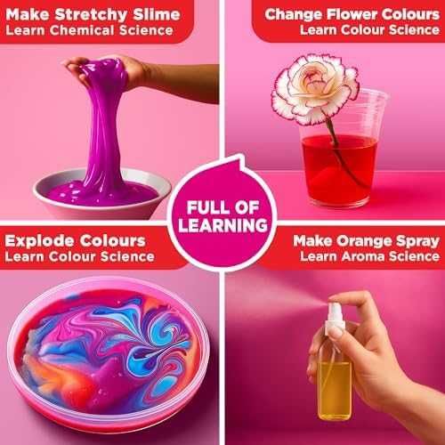 Нов Комплект за научни игри и експерименти 50+ за деца 4+ STEM играчка