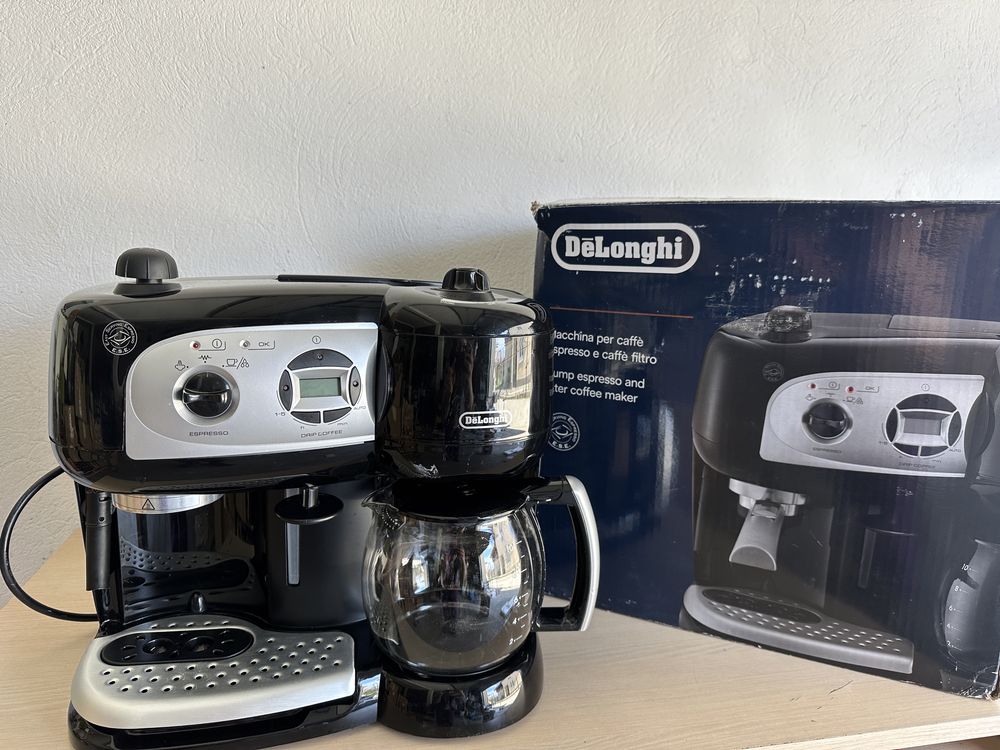 Expressor plus cafetiera delonghi