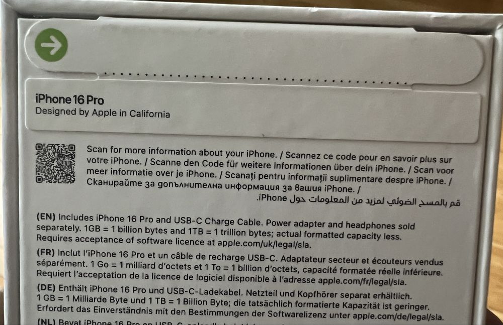 iPhone 16 PRO 256GB - Black - Nou, Sigilat & GARANTIE