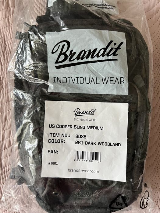 Borseta tactica/geanta de umarRucsac one strap EDC Brandit 8l