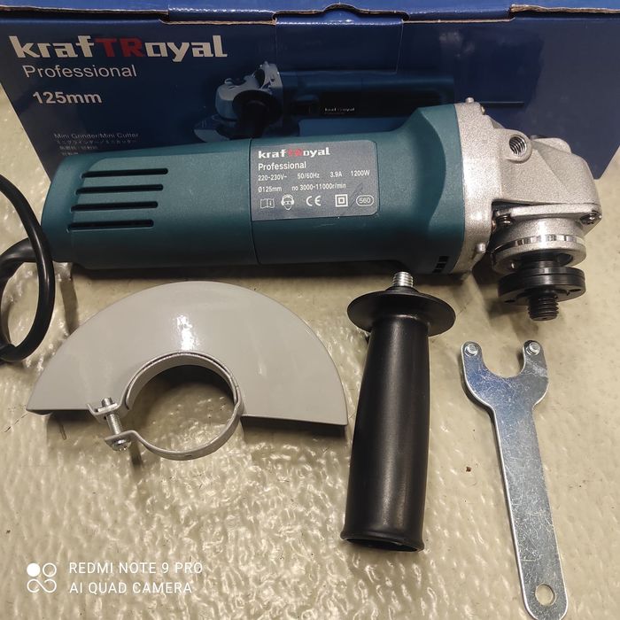 Flex/Polizor unghiular kraft Royal 1200w și turatie reglabila.