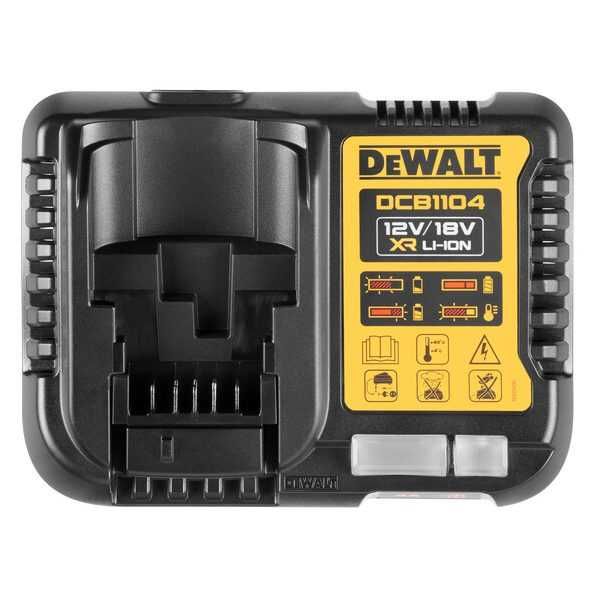 Батерии и зарядно устройство DeWALT DCB1104P2, 18V, 5Ah