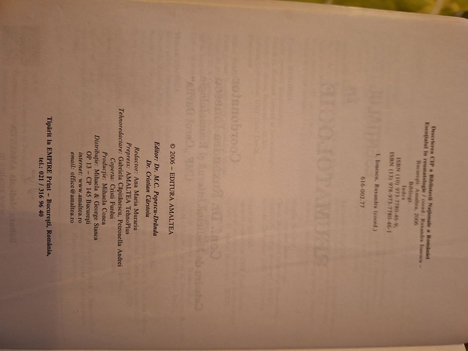 Esentialul in reumatologie - Ruxandra Ionescu