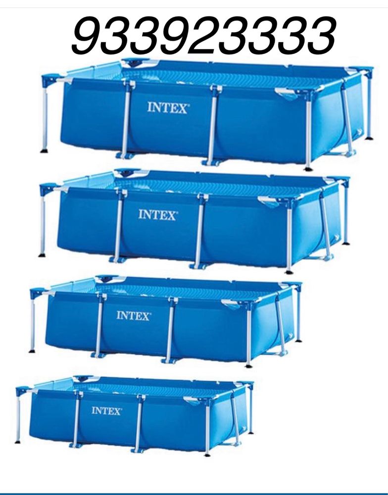 Бассейн Intex каркасный 220x150x60см качественный товар есть доставка!