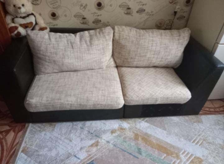 Продам диван Zeta кожа и текстиль
