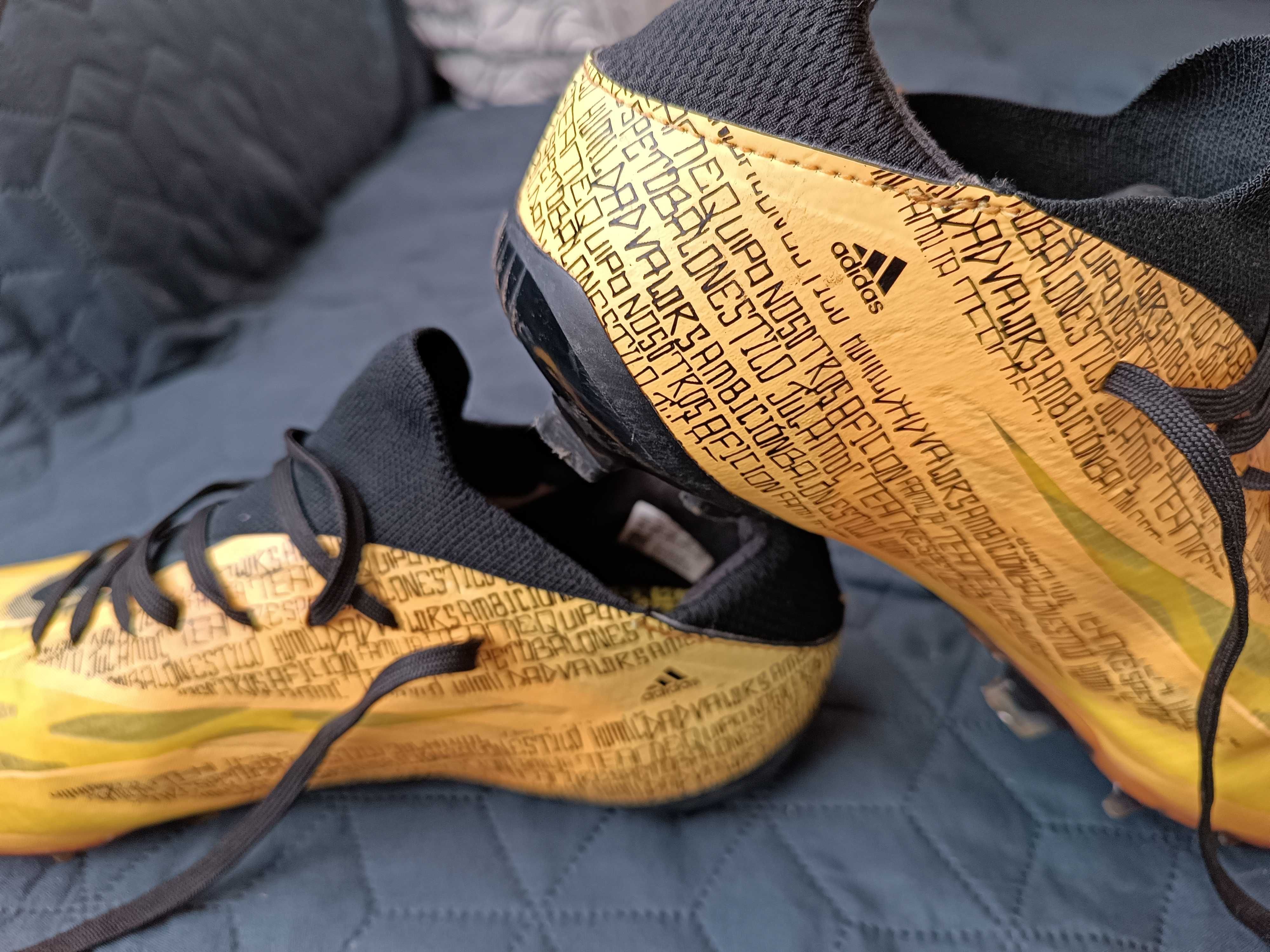 Бутонки Адидас -ADIDAS x Speedflow Messi.1 Firm Ground Boots Yellow