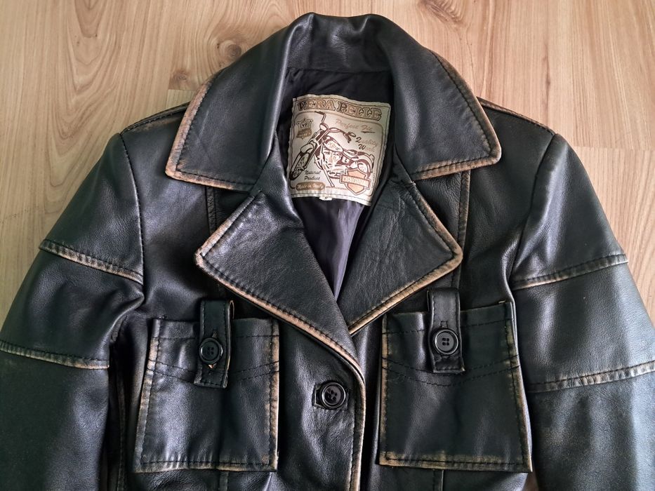 Дамско яке от естествена кожа