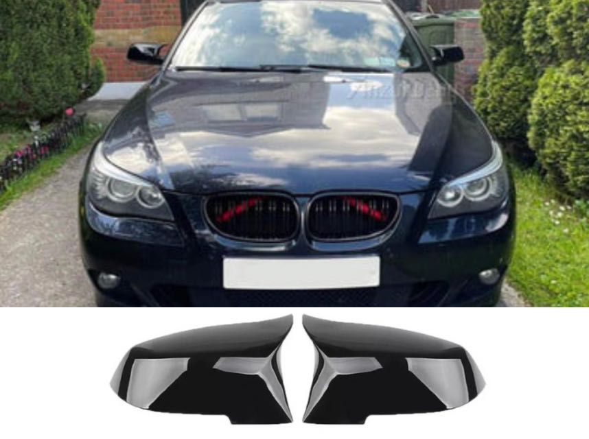 М Капаци огледала BMW E60/E61 –черен гланц- M визия Тунинг Капак