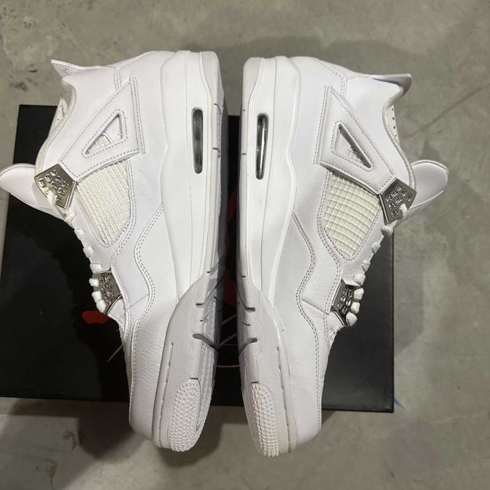 %OFERTA% Air Jordan 4 Pure Money Metalic Grey Premium Unise