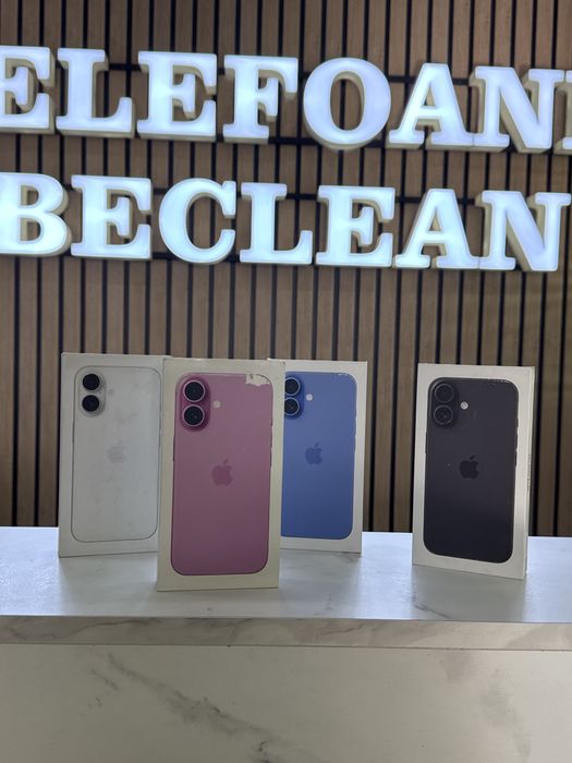  iPhone 16 Black 128GB NOU / SIGILAT