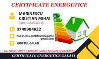 Certificate Energetice Galați