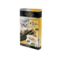 Edel cat - Крем-суп со вкусом птицы и печени, упаковка 6 шт x 15 гр