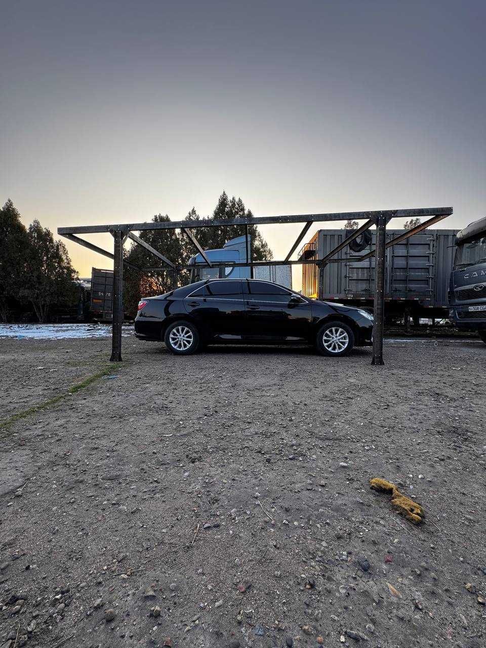 Avto naves parkovka stoyanka Авто навес парковка